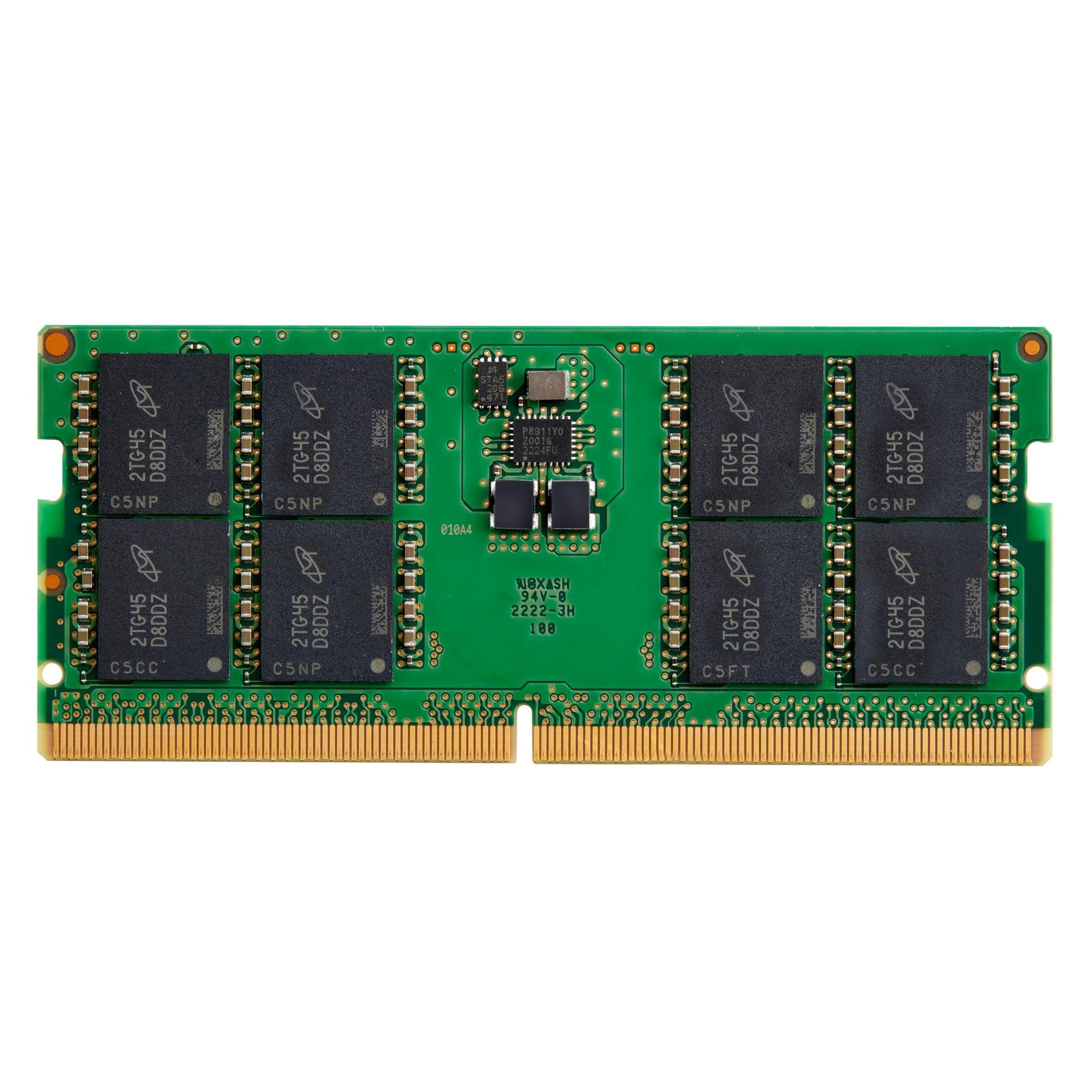 HP 32GB DDR5 5600 SODIMM Memory (1 x 32GB, 5600 MHz, DDR5-RAM, SO-DIMM) (AL0M7AA)