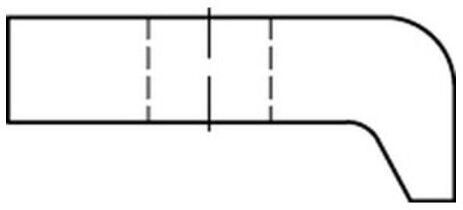 Industrial Quality Supplies DIN 3568 Klemmplatten aus Stahl, feuerverzinkt tZn S, Typ KLP 60 / 14 (035680200600014)