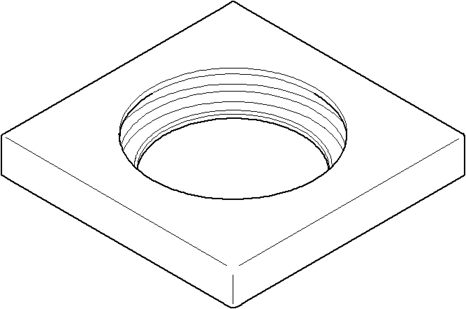 Dornbracht Rosette 092778040-06 platin matt