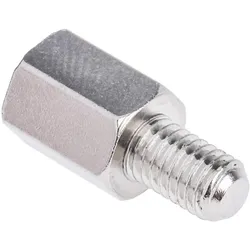 RS PRO, Zubehör Befestigungstechnik, Brass Hex. Threaded Spacer M5x10mm