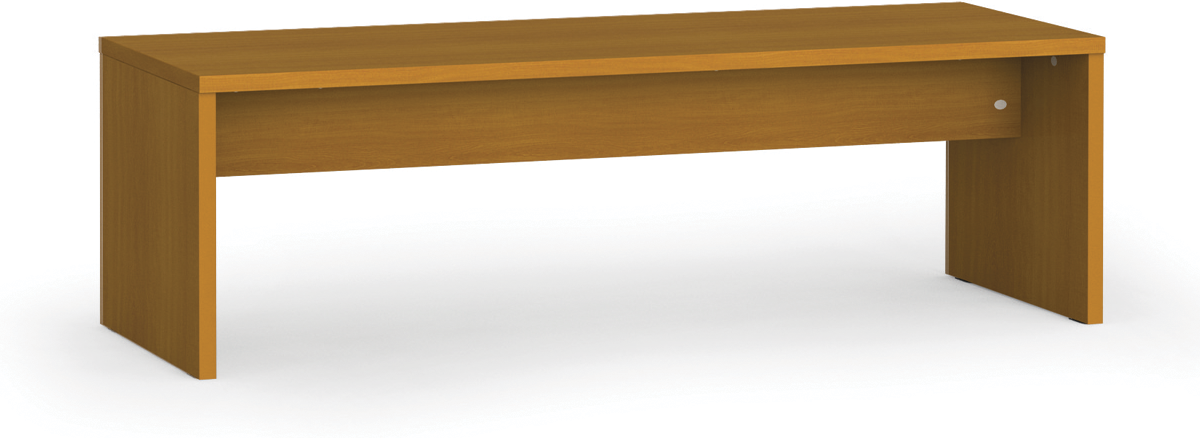 B2B Partner Umkleidebank mit Schuhregal 1+1 GRATIS, 1500 mm, Kirschbaum