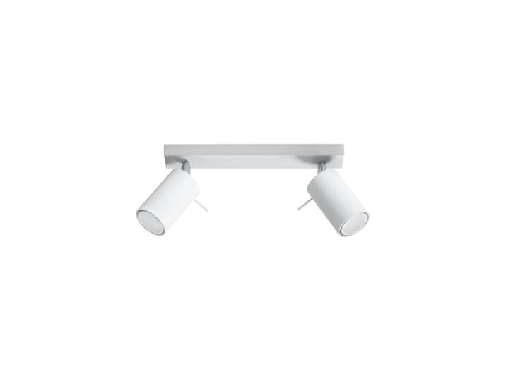 Design Deckenlampe „Ring“ 2-flammig Weiss Sollux Lighting