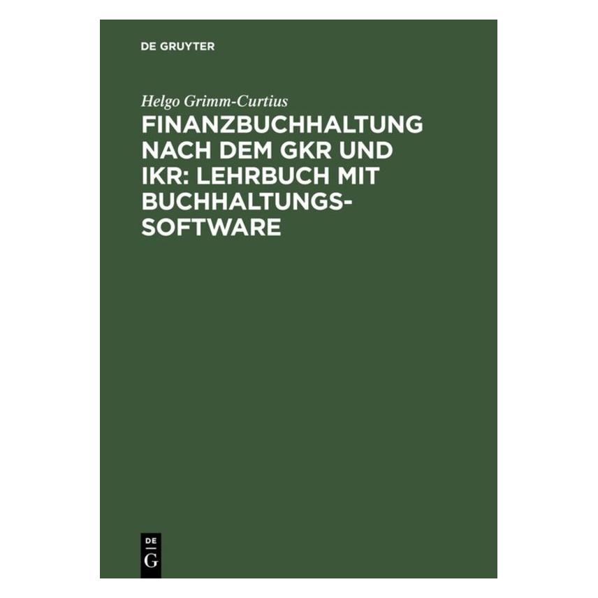 De Gruyter Gimm-Curtius,H.:Finanzbuchhaltung,Disk. (Deutsch, Hardcover, Helgo Grimm-Curtius) (67826081)