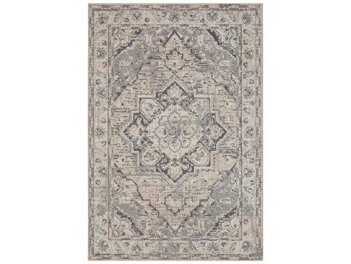 Tapis vintage oriental rania crème et gris 240x340cm