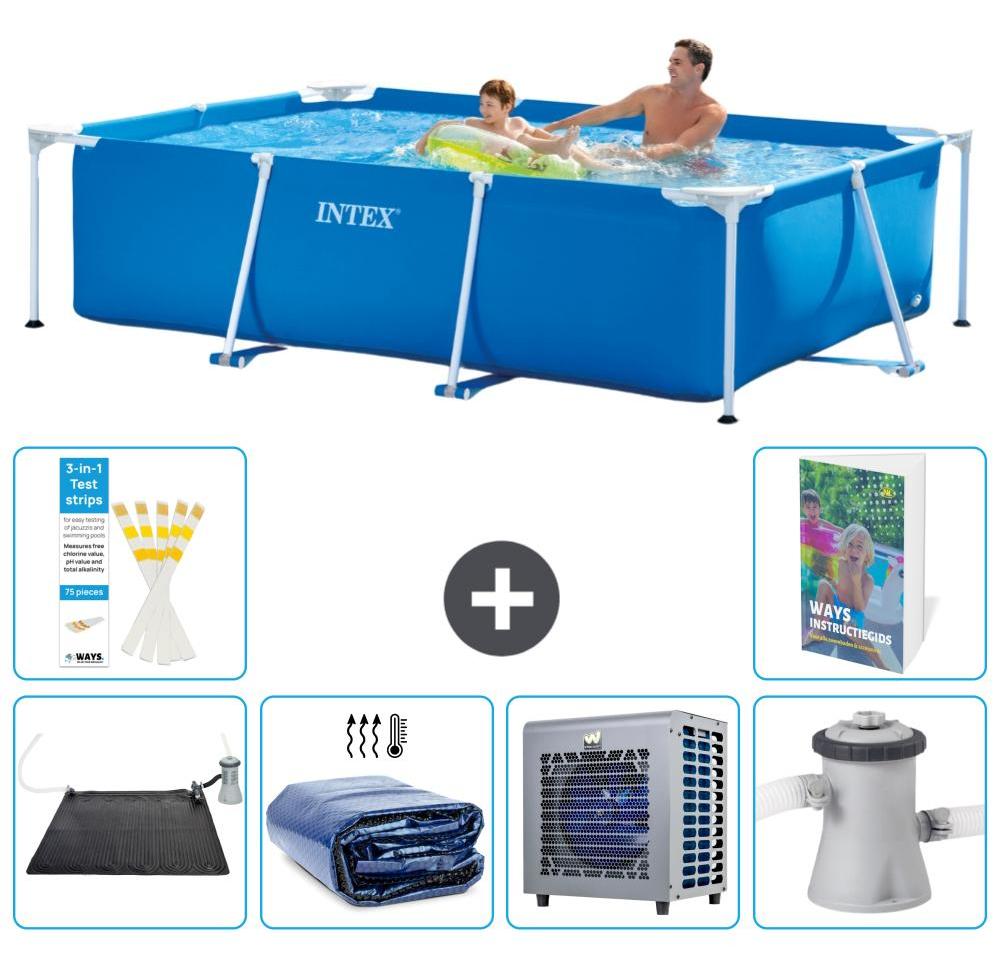 Rechteckiger Frame Pool - 260x160x65 cm - 5-teilig S42
