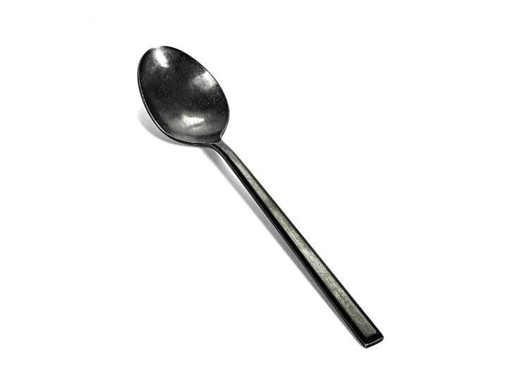 Serax Pure dessertlepel Zwart