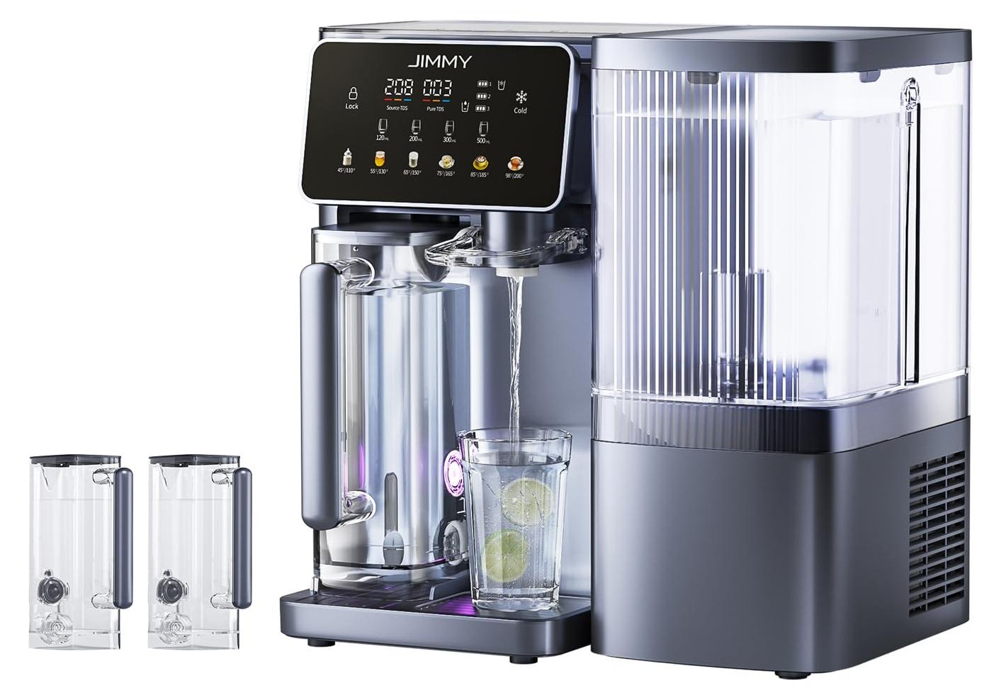 Umkehrosmose-Wasserreiniger mit Heizung & Kühlung, 7-stufige UV-Filtration