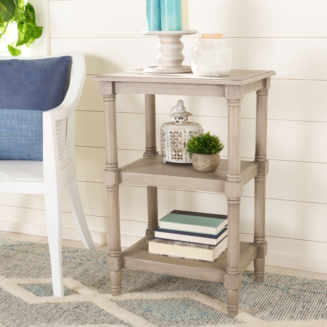 Safavieh Cassie End Table Grey 76.2cm H X 50.17cm W X 38.1cm D