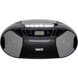 Imperial PBB Boombox mit CD-Player Kassettenspieler CD-Radio UKW AUX, UKW, Kassette, CD Schwarz 22-325-00