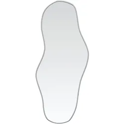vidaXL Wandspiegel Silbern 60x25 cm