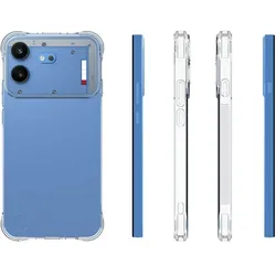 Cover-Discount Nothing Phone (4b) – Silikonhülle mit Sturzschutz (Nothing Phone (4b)), Smartphone Hülle, Transparent
