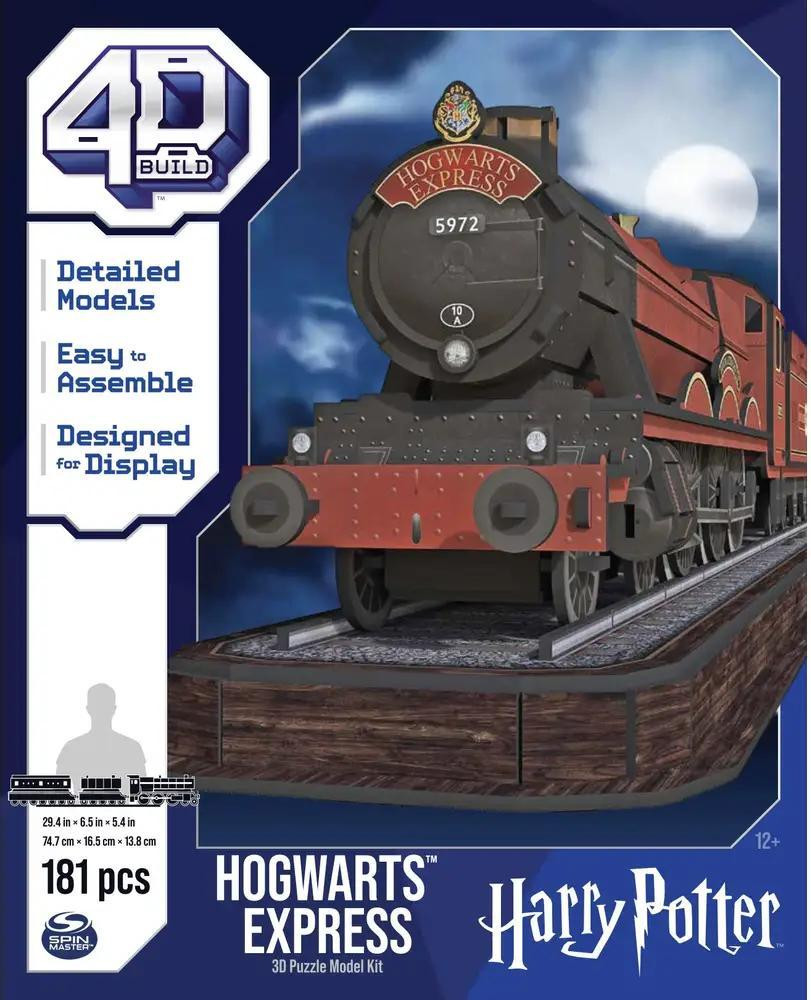Spin Master 4D Build Hogwarts Express GML 181 onderdelen bouwset voor 12 jaar en ouder