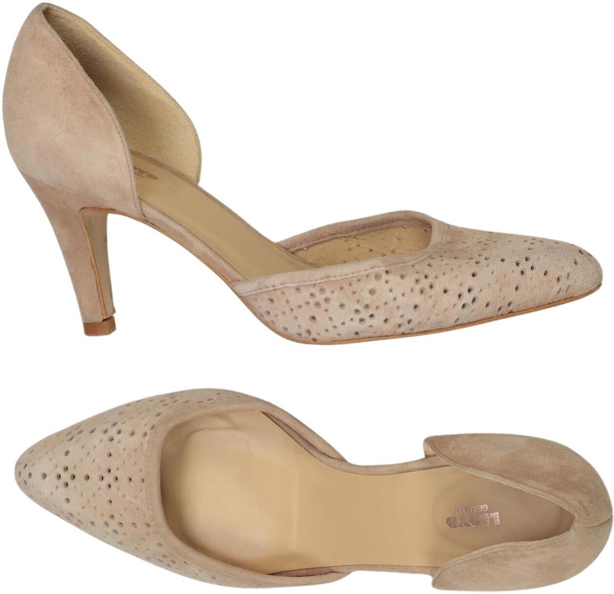 Lloyd Damen Pumps, Beige, Gr. EU 37, Leder - Second Hand