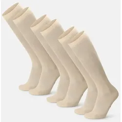 ALLDAY KOMPRESSIONSSTRÜMPFE - 3-Pack - Beige - 35-38