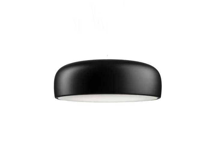 Design plafondlamp SMITHFIELD C, dimbaar, zwart, Woon-/ Eetkamer, Aluminium, Design, plafondlamp design