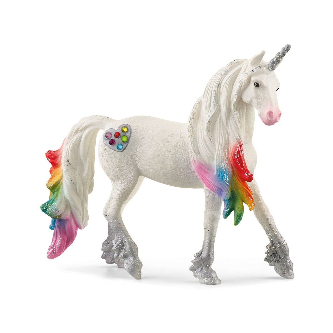 Schleich Bayala Regenbogeneinhorn Hengst