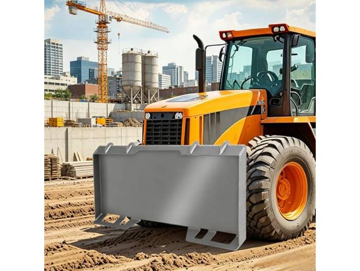 Koioplie Universelle Skid Steer Schnellwechselplatte für Kubota Traktoren Hochfester Baustahl, 6mm (1/4 ) hochwertiger Stahl, Einfache Montage durch Schrauben oder Schweißen, Für Gabeln, Pflüge
