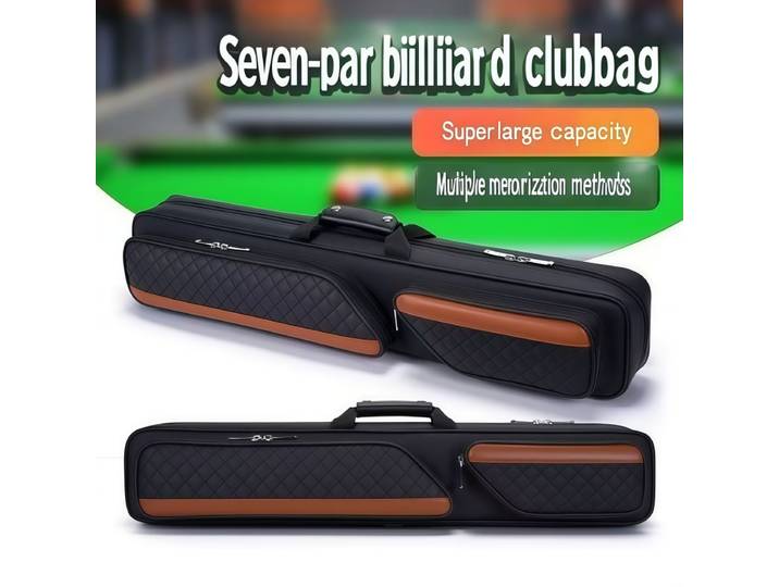 Sac pour queue de billard, léger et épais, grande tête, multifonction, épaule, étui de transport pour bâtons de piscine, accessoires