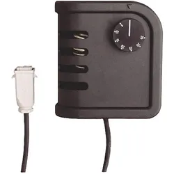 MCS Master Raumthermostat (10 m Kabel), Thermostat, Schwarz