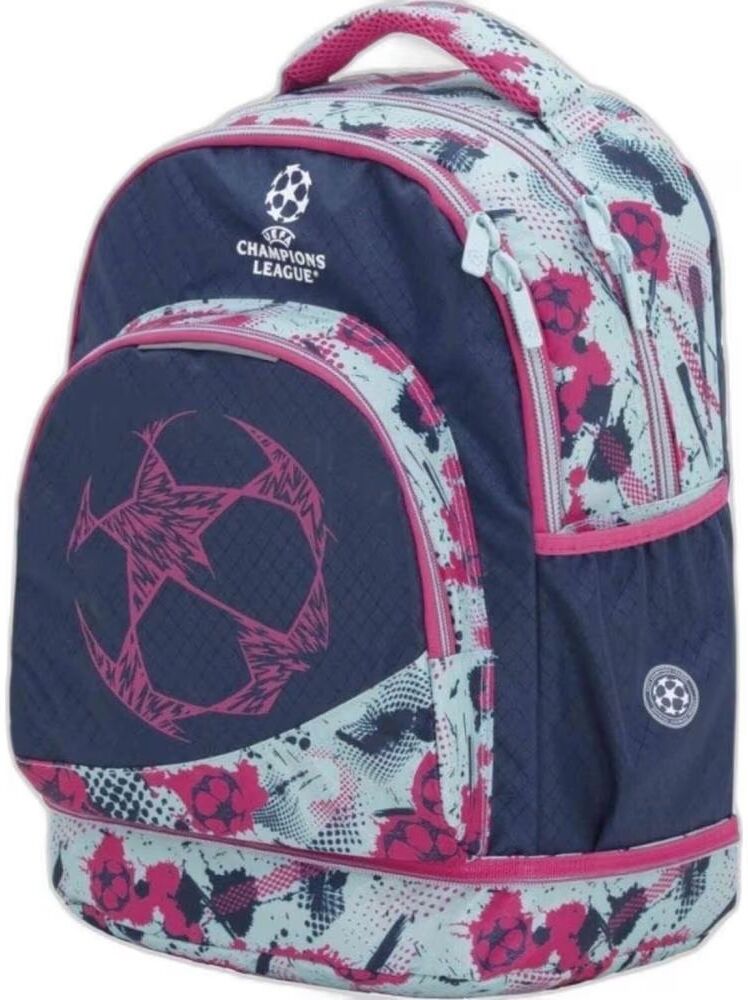 Mochila Con Carro Sport Tandem Rosa Para Niños 34x49x23 Unisex