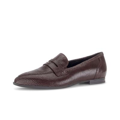 Slipper GABOR "Slipper", Damen, Gr. 38, braun (rot), Schuhe Slipper