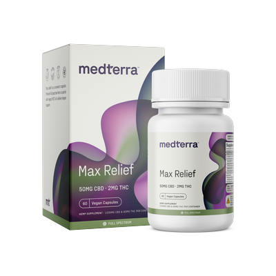 Max Relief CBD + THC Capsules