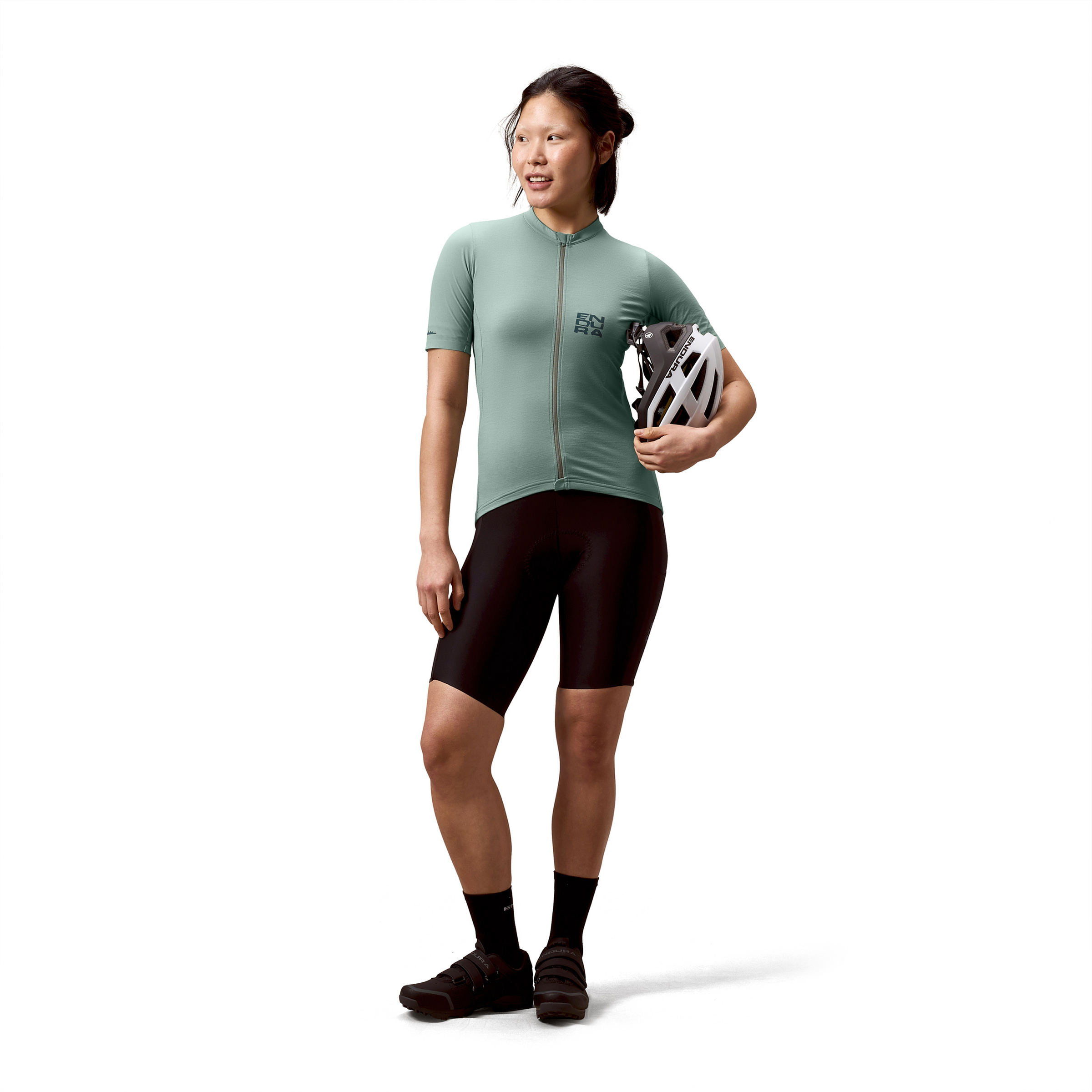 Endura Alltrack Ride Trikot Damen Radtrikots gruen Größe XL Gravel Elastisch