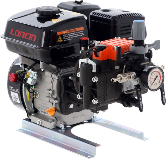 Pompe de pulvérisation thermique avec pompe Comet MP 30 - Moteur Loncin G200F