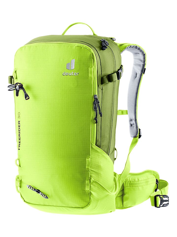 Deuter Rucksack "Freerider 30" in Grün - (B)30 x (H)55 x (T)15 cm - onesize