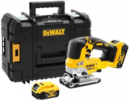 DeWALT DCS334P2-QW Scie sauteuse XR (18V/2x5,0Ah) Tstak