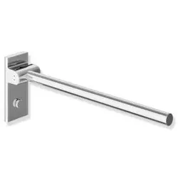 Hewi System 900 Mobiler Stützklappgriff 900.50.40040 Ausladung 600 mm, Edelstahl verchromt