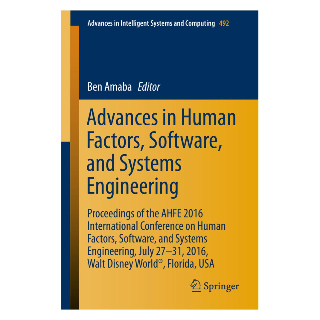 Springer Advances in Human Factors, Software, and Systems Engineering (Englisch, Softcover, Ben Amaba) (55823922)