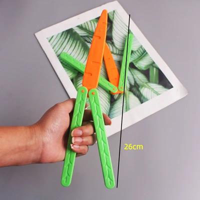 Uplift Treasures 3D Printed Carrot Fidget Toy Folding Puzzle 1pc d1 Large