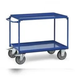 Fetra Tischwagen, Tragl. 400kg, Griff Wannenboden, Ladefl. LxB 1000x700mm, Blechwannen