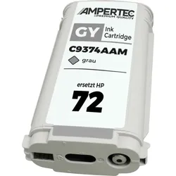 Kompatible Tinte ersetzt HP C9374A  72  grau