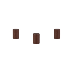 Halmakegel.com Zylinder - Walze Dia - 10x15mm - braun 256596