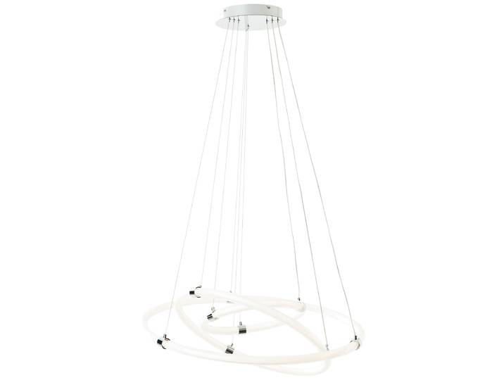 BRILLIANT LED Pendelleuchte Poolen , grau (chromfarben), Ø 79,1cm, Leuchten, 8000 lm, Ø 79 cm, Aluminium/Kunststoff, chromfarben, LED Pendelleuchte