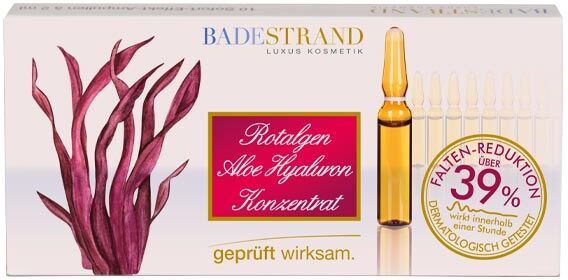 20ml Badestrand Rotalgen Aloe Hyaluron Konzentrat (10 x 2ml)