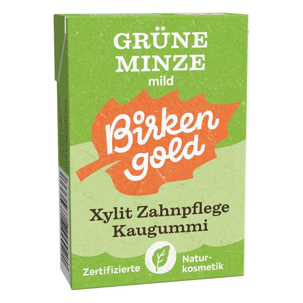 Birkengold GmbH Birkengold Zahnpflege Natur Kaugu.grüne Minze Mild 19290319