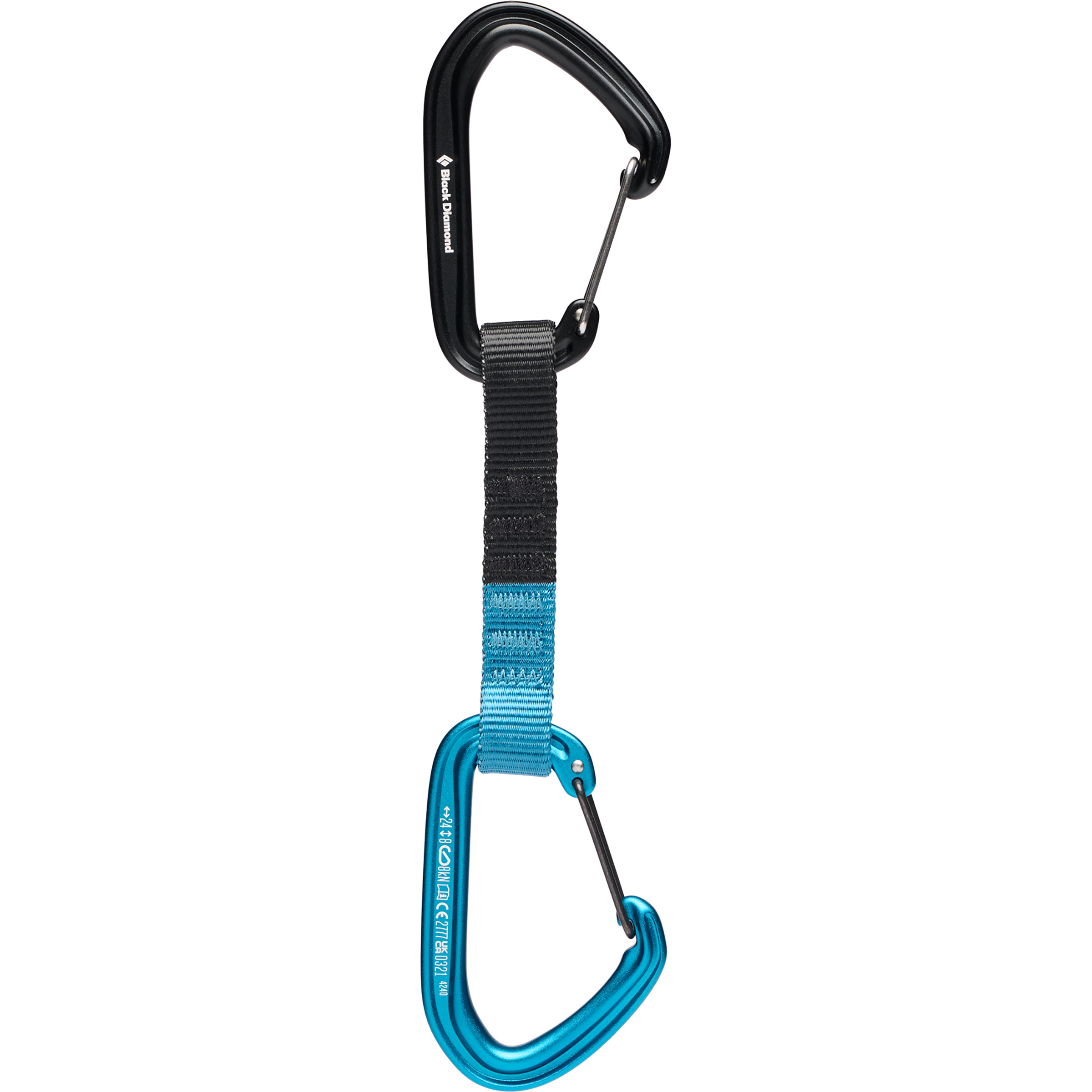 Black Diamond Hotwire Expressset Express-Sets blau Größe 12CM Alpinklettern | Sportklettern