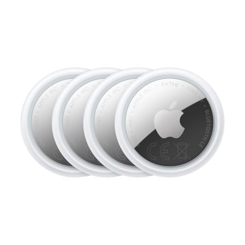 Apple AirTag (2e generatie) 4-pack - Wit
