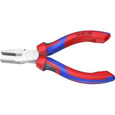 Knipex 20 05 140 Werkstatt Flachzange Gerade Chrom-Vanadium Elektrostahl 140mm