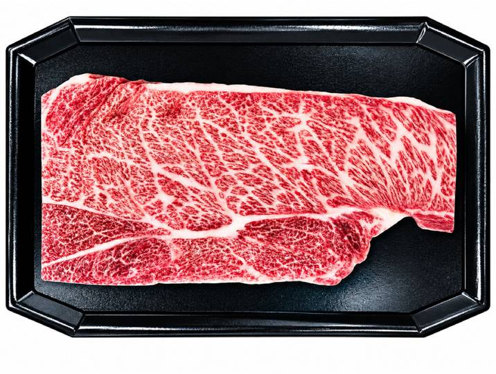 Wagyu japonais Kagoshima MPA – Chuck roll (paleron), tranché – 250 g (±10 g)
