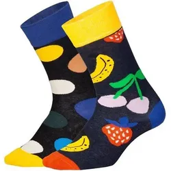 DILLY SOCKS Socken Fruit Confetti, Größe 36-40 in Bunt Bunt