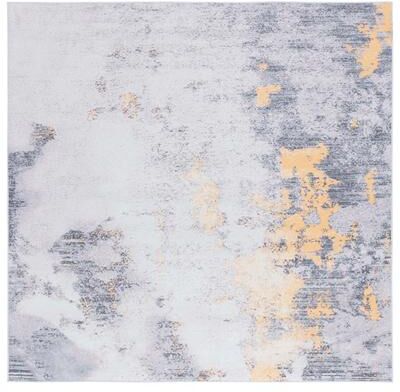 SAFAVIEH Tacoma Machine Washable Slip Resistant Dyrfinna Modern Abstract Rug