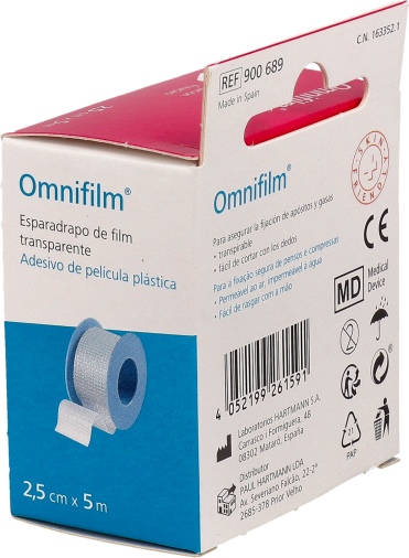Hartmann Omnifilm Plastic Tape 2.5Cmx5M