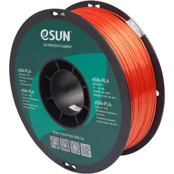 eSUN EPLA-SILK 1,75mm JACINTH 1kg 3D FILAMENT (PLA, 1.75 mm, 1000 g), 3D Filament, Rot