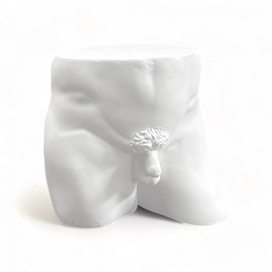 Seletti Piece of Me Him decoratie object kruk