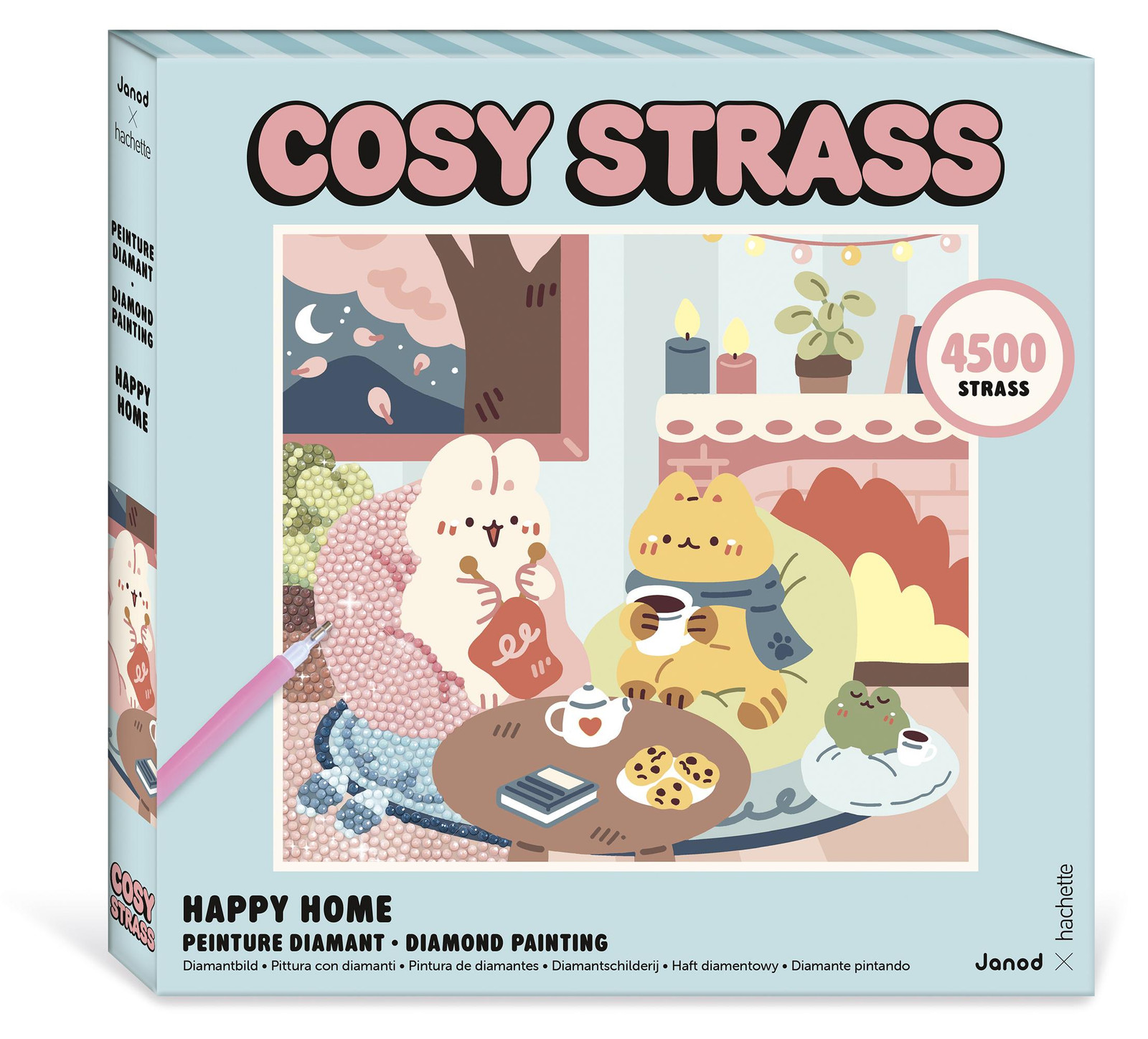 Janod Cosy schilderijen - Een vrolijk huis