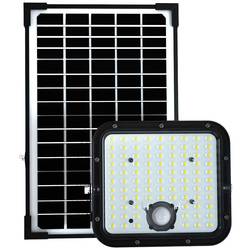 V-TAC VT-432 10311 LED-Flutlichtstrahler, Solarmodul 30 W Leuchtfarben: Kaltweiß